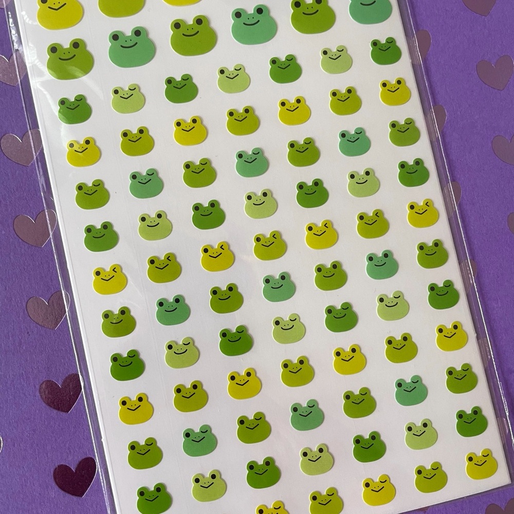 Frog Stickers - Picture 3 of 8